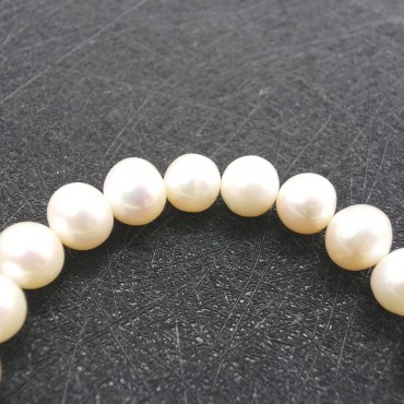 Chinese Blessing Word Pearl Bracelet