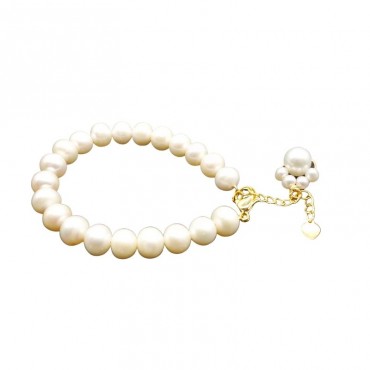 Cat-Pad Pearl Bracelet