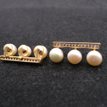 Potro Design Pearl Stud Earring