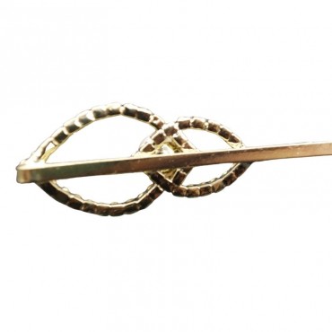 leaf shape pearl Hair Clip