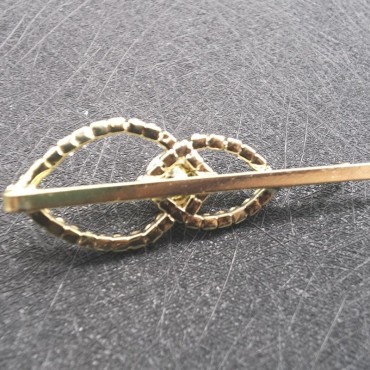 leaf shape pearl Hair Clip