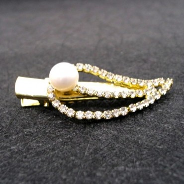 Sunflower Seed Zircon Hair Clip