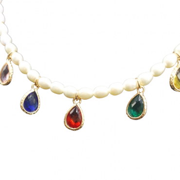 Fashion Colorful Collection Pearl Set