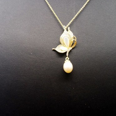 3D Butterfly Pearl shell Set