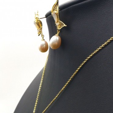 3D Butterfly Pearl shell Set