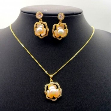 flower collection Pearl shell set