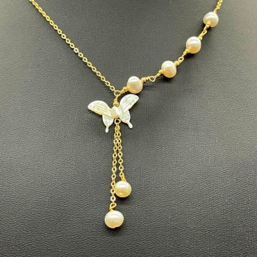Butterfly Shape Pearl shell Set
