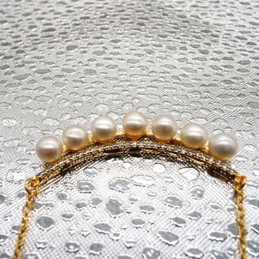Smile Pearl Pendant Necklace