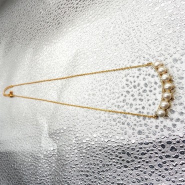 Smile Pearl Pendant Necklace