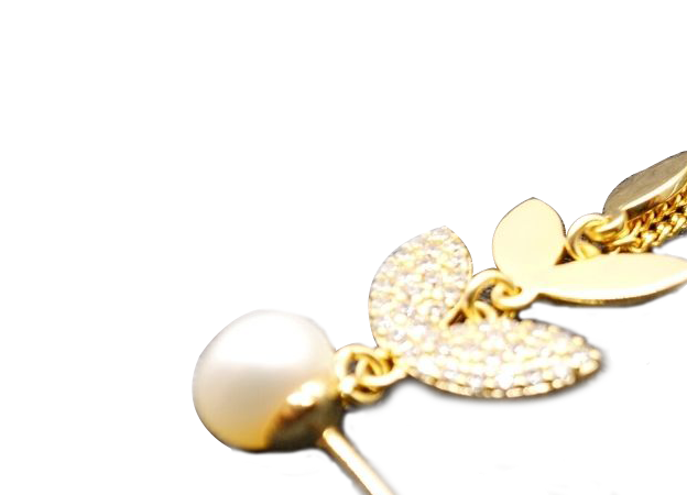 Pearl earrings